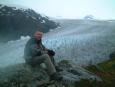 Nick atop Exit Glacier