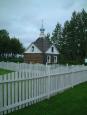 The Russian church Saint Nicholas in Soldotna