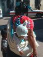 Mother and child at San Cristbal markets
