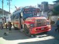 The famous guatemala "chicken bus"