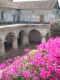 At the beautiful ruins of the Convento de Capuchinas