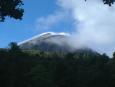 First view of Pacaya's crater summit