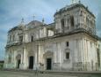 The central cathedral in Len, largest catherdral in Central America