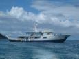 The live-aboard cruiser "Okeanos Aggressor"