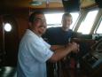 Our incredible dive masters: Captain Alberto and Randy