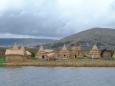The floating reed islands of Uros