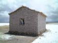 A house made of salt bricks