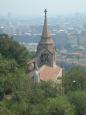 Santiago city from Cerro Santa Lucia