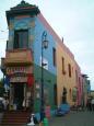 The colourful Caminito area in Barrio Boca