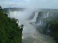 The Iguaz Falls, from the Brazil side