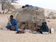 Our host Tuareg family camp in the Sahara