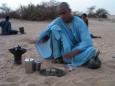 Tea in the Sahara is prepared