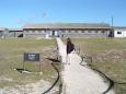 The prison complex at Robben Island, now a memorial to the Apartheid years