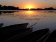 "Mokoros" - canoes carved from wooden logs - are the traditional
form of transport around the Okavango Delta wetlands