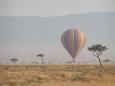 Hot air ballooning over the Kenyan plains