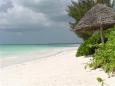 The pure white sand of Kiwengwa Beach