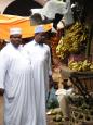 Scene at the markets