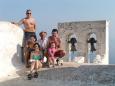 Nick, Keiko, George, Terry, Nami and Alisa at Agios Georgos