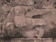 The Venetian lion motif on ancient building, Kato Hora