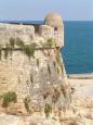 At the ancient Venetian castle in Rethymnos