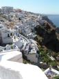 Overlooking the town of Fira