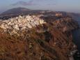 The township of Fira, perched high on the rim of the caldera