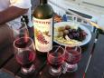 Ending the day with "mezes ke kokino krasi"
(Greek snacks and red wine)
