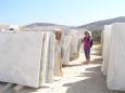 At the marble quarry at Marathi