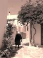 Grandmother at the tiny village of Prodromos