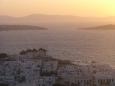 The famous windmills of Mykonos