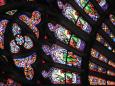 Beautiful 13th century stained-glass in Cathdrale St. Pierre et St. Paul