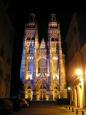 Cathdral St-Gatien at night