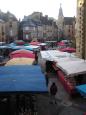 The vibrant saturday market at Sarlat-La-Canda