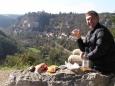 Found the perfect spot for a scenic picnic lunch!