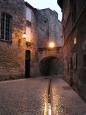 A cobblestoned street in Saint Remy de Provence