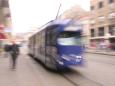 Zagreb street tram