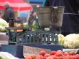 Ancient scales at the Dolac vegetable markets