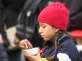 Girl at Christmas Markets