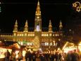The Christmas market at the Rathaus (City Hall)