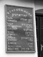 Restaurant sign, Kazimierz (old Jewish Quarter)