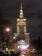 The Palace of Culture and Science, a "gift of friendship" from Stalin's Russia