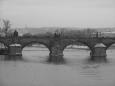 The Charles Bridge over the River Vltava