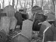 Tombstones at the Old Jewish Cemetery, Josefov district