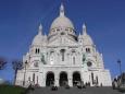 The Sacr-Coeur cathedral at Montmartre