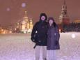 Nico and Keiko bid you warm greetings from Red Square!
Hope you're warmer than we are!