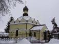 Russian Orthodox church on the outskirts of Zvenigorod