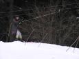 Keiko struggles with the high-tech ski lift