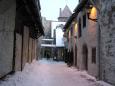 Walking around the cobblestone alleys of Old Tallinn